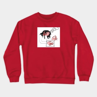 useless flesh pieces Crewneck Sweatshirt